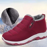 Imagem da promoção Tênis De Inverno Feminino Botas De Pele De Pelúcia Quente Neve Casuais