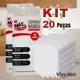 Kit Esponjas Mágica Branca Tira Manchas Riscos Max Clean Clink Mutliuso em oferta