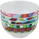Conjunto 4 Pçs Tigelas De Cereal De Melamina French Bull Bindi, Sem BPA, 384 ml em oferta