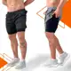 Kit 2 Shorts Kong Bermuda 2 em 1 Para Academia em oferta