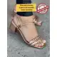 Sandalia Feminina Bloco Salto Medio Grosso VITRINE em oferta