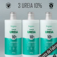 Imagem da promoção 03 Frascos de Creme de Ureia 10% 500 ml - Promoção - Marca Chams Higie+