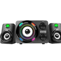 Imagem da promoção Subwoofer Gamer K-mex SS-9800 Led 2.1 Stereo 9.9w Rms