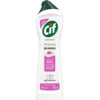 Imagem da promoção Cif Cremoso Multiuso Limpeza Milagrosa Floral Rosas e Jasmim 450ml