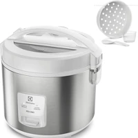 Imagem da oferta Panela Elétrica Electrolux vapor arroz capacidade 3,5L 10 xícaras 2 em 1 timer panela removivel anti