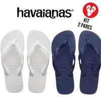 Imagem da promoção Kit 2 Pares Havaianas Top Chinelo Unissex Sandália Original Masculino Feminino