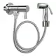 Duxa Higiênica Registro Aço Inox Super Luxo 1/4 Volta em oferta