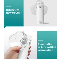 Imagem da promoção Máquina Nebulizadora Portátil Inalador Nebulizador Adulto Infantil Silencioso