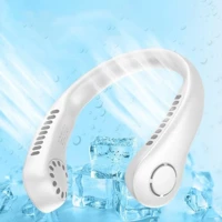 Imagem da promoção Ventilador de Pescoço Flexível USB Recarregável p/ Viagem, Treino, Camping e Refrigeração Rápida