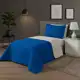 Kit Colcha Cobre Leito Matelado Realeza Dupla Face Solteiro 2 Peças em oferta