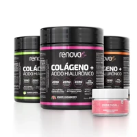 Imagem da promoção Kit 3 Colágenos com Ácido Hialurônico Haplex Plus Verisol e Biotina - Renova Be