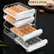 Gaveteiro Empilhável Porta Ovos Duplo 32 Ovos Organizador de Geladeira em oferta