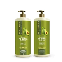 Imagem da promoção Kit Pós Química Shampoo e Condicionador Bio Extratus 1L Tratamento Restaurador