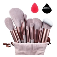 Imagem da promoção Pincel Maquiagem Kit 13 Peças Profissional Com Estojo