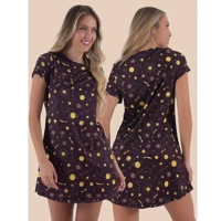 Imagem da promoção Camisola Moda Feminina Longa Moda Evangelica e Moda Feminina Dormir