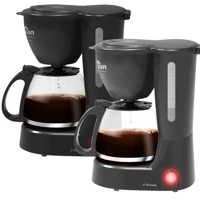 Imagem da promoção Cafeteira Elétrica Jarra De Vidro Café 18 Xicaras 600ml com Filtro Permanente Removível 650W - Kian