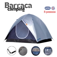 Imagem da promoção Barraca Luna 5 Pessoas Camping Grande Mor Acampamento Praia Piscina
