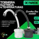 Torneira Elétrica Energas 4T Plus – 4800/5500W, 127-220V, Branca/Preta em oferta