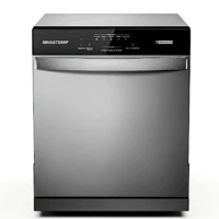 Imagem da promoção Lava-louças Brastemp 8 Serviços Prata 110V BLF08BSANA