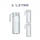 Kit C/3 Jarras Suiça De Vidro Transparente 1L Praticasa em oferta