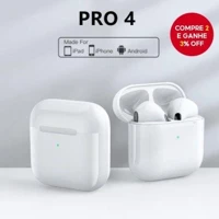 Imagem da promoção Pro 4 Fones De Ouvido TWS Sem Fio Bluetooth Mini Fone Esportes Baixo Alta Fidelidade Sons Estéreo Jo