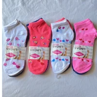 Imagem da promoção Kit 12 Pares Meias Feminina Soquete Cores Fofas 35ao40