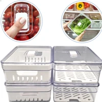 Imagem da promoção Kit 4 Organizador De Geladeira 2l Acrílico Frutas E Verduras