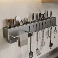 Imagem da promoção Suporte Para Armazenamento De Facas Ganchos Talheres Utensílios De Cozinha De Ferro