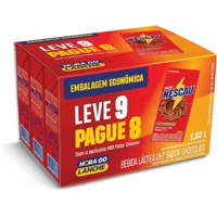 Imagem da promoção Bebida Láctea Nescau Prontinho 180ml (9 unidades)