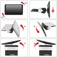 Imagem da promoção Central Multimídia 10" IPS Rotativa Flutuante Android 13 Bluetooth ESP
