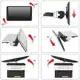 Central Multimídia 10" IPS Rotativa Flutuante Android 13 Bluetooth ESP em oferta