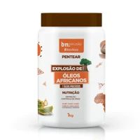 Imagem da promoção Creme de Pentear Cachos Explosão de Óleos Africanos – Nutrição, Brilho, Definição | Beleza Natural