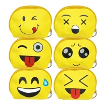 Imagem da promoção Bolsinha de Moeda Emojis Internet Sortidos Smile Amarela