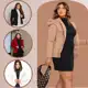Blazer Feminino Manga Princess Trabalho Sair Social Luxo moda feminina blogueira Luxo barato em oferta