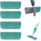 Kit 4 Refis de Pano Microfibra Verde para Mop Spray, Esfregão Lava e Seca, Rodo e Vassoura Mágica – em oferta