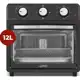 Fritadeira Air Fryer Bella Cuccina 12 Litros 1500W Preto em oferta