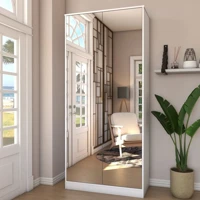 Imagem da promoção Sapateira Rubi 2 Portas com Espelho 1 Gaveta para 15 pares de Sapato