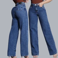 Imagem da oferta Calça Jeans Wide Leg (Tam. 36 ao 46)