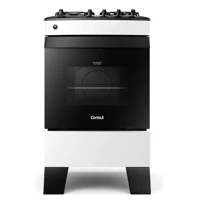 Imagem da promoção Fogão Consul 4 Bocas Branco Com Mesa Esmaltada - Cfo4zab