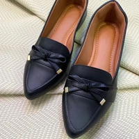 Imagem da promoção Sapatilha Mocassim Feminina Bico Fino Napa Preto