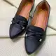 Sapatilha Mocassim Feminina Bico Fino Napa Preto em oferta