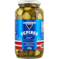 Imagem da promoção Pepinos em Conserva Agridoce Hemmer Vidro 440g