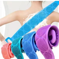 Imagem da promoção Esponja de banho lava costa Silicone anti bacteriano cores sortido