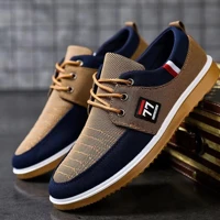 Imagem da promoção Sapatos De Trabalho Masculinos , Tênis Casuais , Lona Com Cadarço