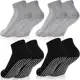 Kit 3 ou 6 Pares Meia Cano Curto Com Antiderrapante Pilates Unissex Algodão Conforto em oferta
