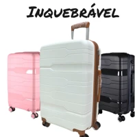 Imagem da promoção Mala de Viagem 23KG Expansível Polipropileno Inquebrável Ultra Leve Giratória 360°