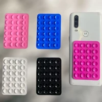 Imagem da promoção Suporte Capinha Celular Ventosa Silicone Adesivo Espelhos Varias Cores