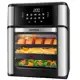 Fritadeira Air Fryer Forno Oven 12L, Mondial, 2000W - AFON-12L-BI em oferta