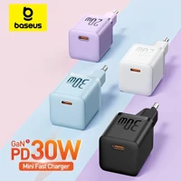 Imagem da promoção Baseus GaN5 Mini Carregador Rápido Portátil 20W / 30W Para iPhone 15 14 13 12 11 Pro Max