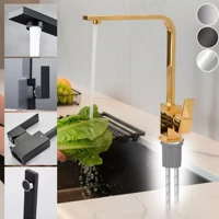 Imagem da promoção Torneira Slim L Misturador Monocomando Cozinha Bancada Luxo Rotação 360º